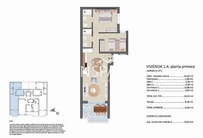 Obra nueva - Piso -
Pilar de la Horadada - Torre De La Horadada