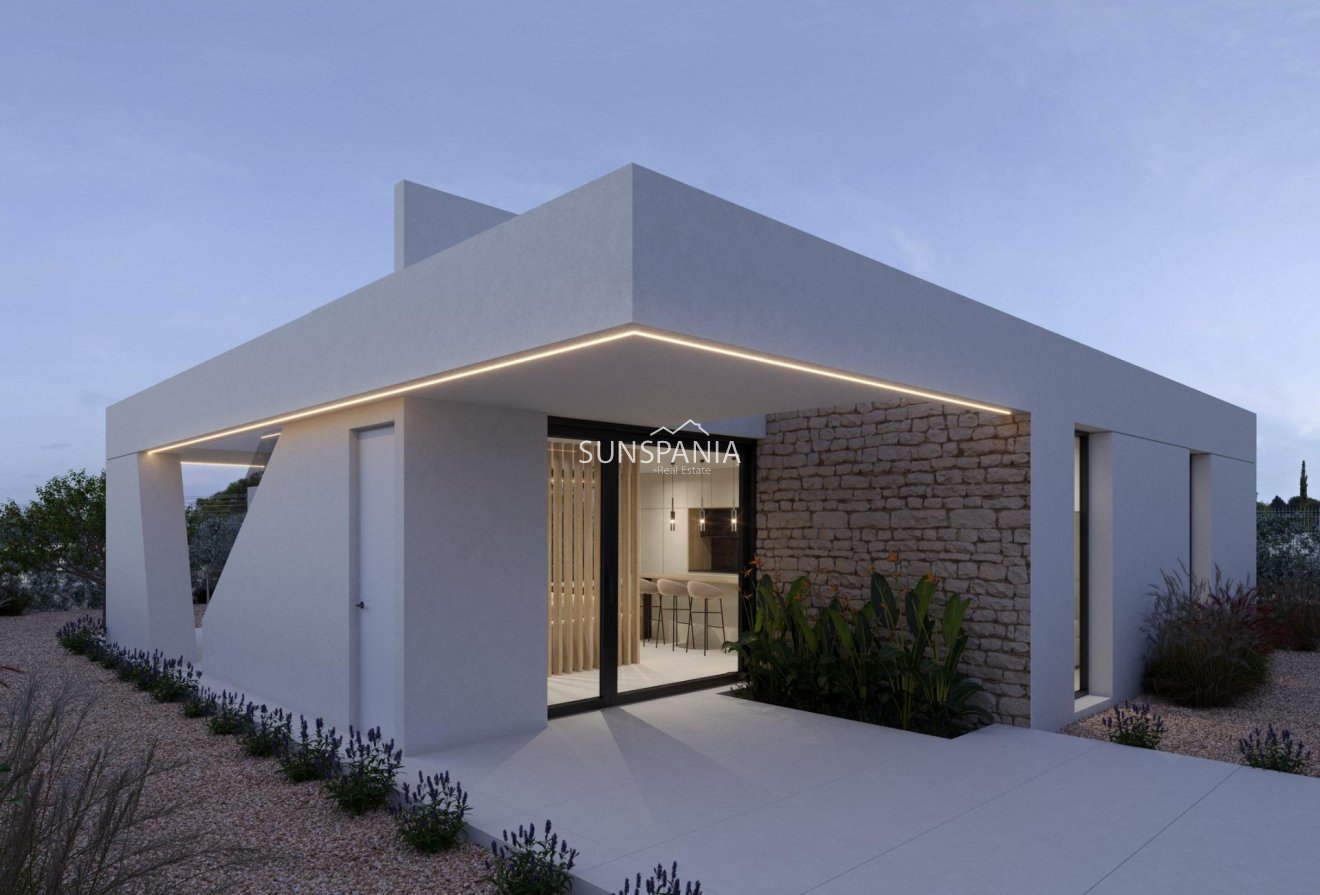 Obra nueva - Chalet -
Fuente Álamo - Hacienda del Alamo