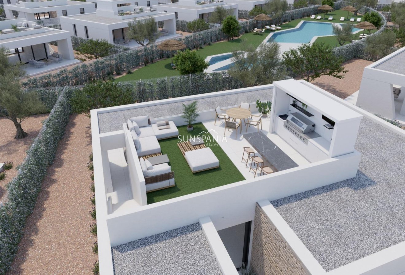 Obra nueva - Chalet -
Fuente Álamo - Hacienda del Alamo