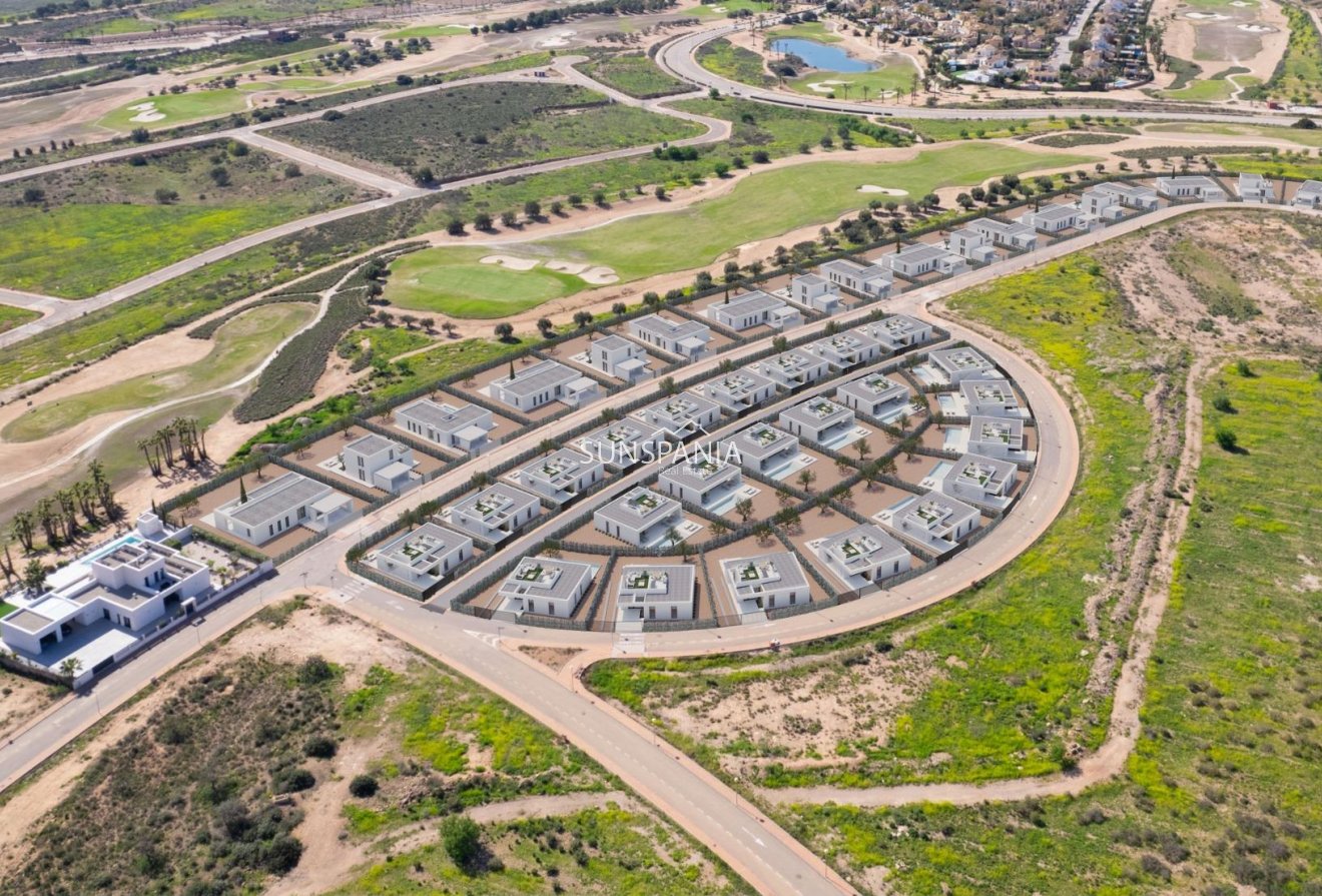 Obra nueva - Chalet -
Fuente Álamo - Hacienda del Alamo
