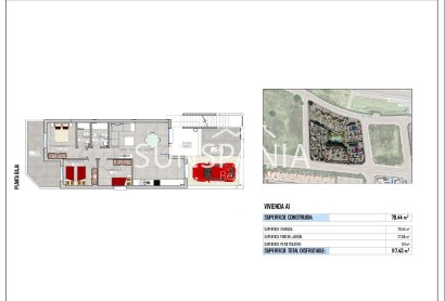 Obra nueva - Piso -
Cox - San Fernando