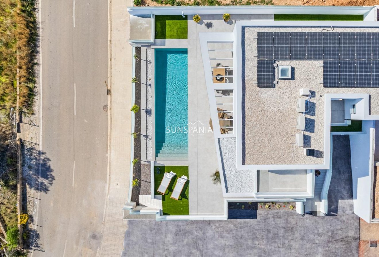 Obra nueva - Chalet -
Polop - Urbanizaciones