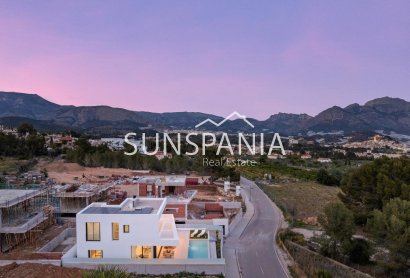 Obra nueva - Chalet -
Polop - Urbanizaciones