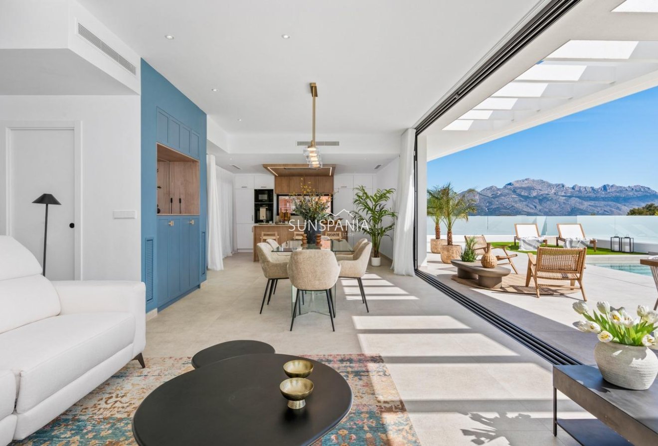 Obra nueva - Chalet -
Polop - Urbanizaciones