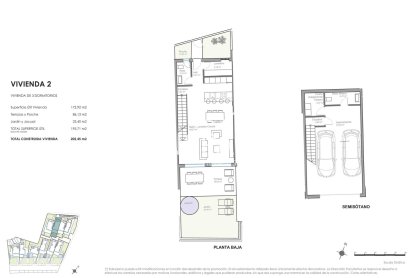Obra nueva - Adosado -
Mojacar - Playa de la Mena