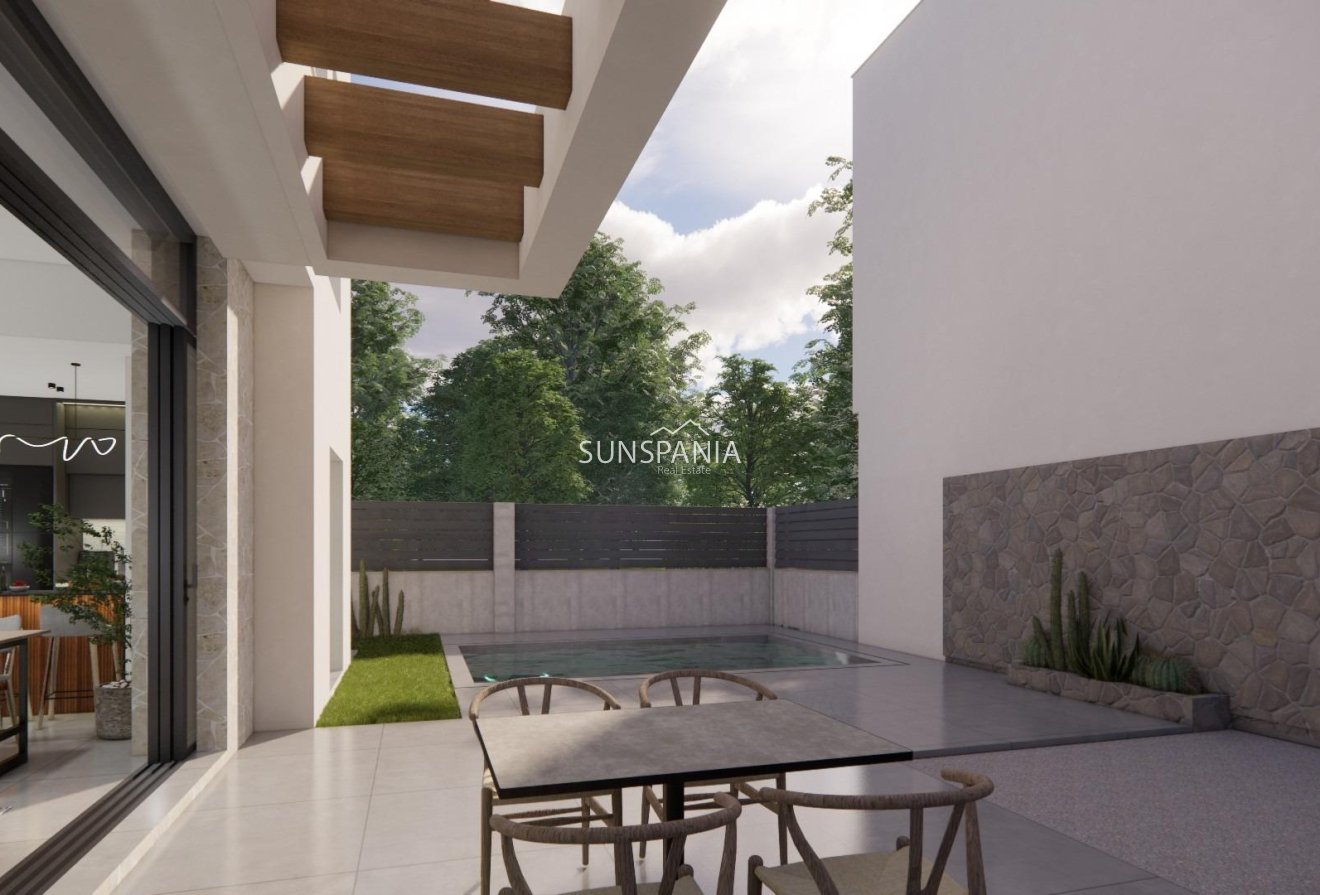 Obra nueva - Chalet -
Los Montesinos - La Herrada