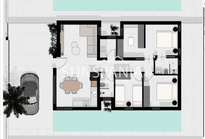 Obra nueva - Chalet -
Benijofar - Urb. Monteazul