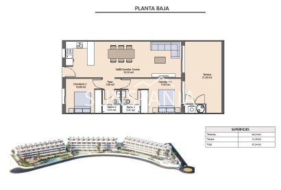 New Build - Apartment -
Finestrat - Balcón De Finestrat