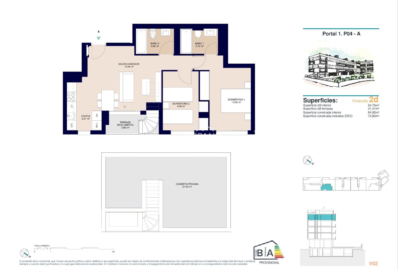 New Build - Penthouse -
Alicante - San Agustín-PAU 2