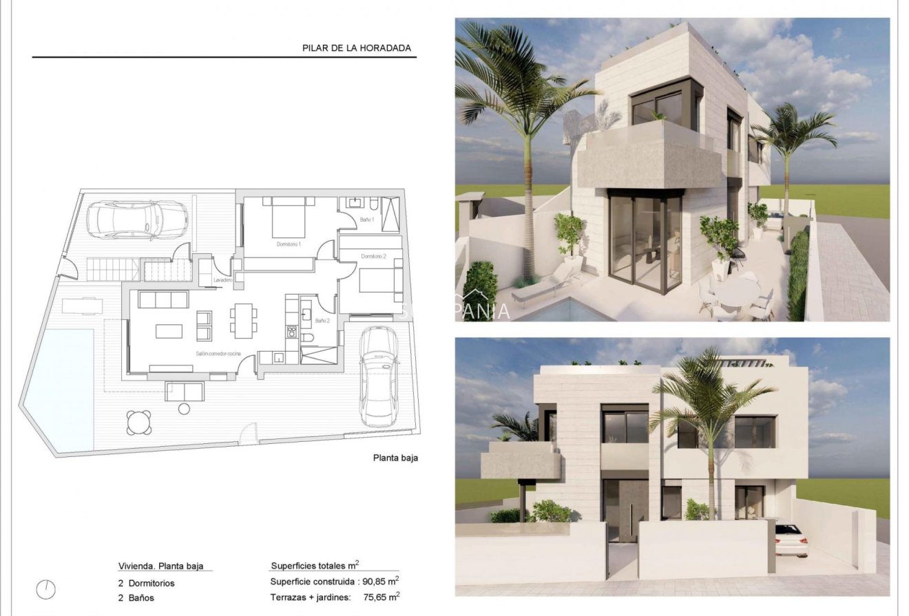 Nouvelle construction - Appartement -
Pilar de la Horadada - pueblo