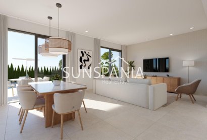 Obra nueva - Chalet -
Fuente Álamo - Hacienda Del Álamo Golf