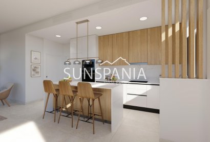 Obra nueva - Chalet -
Fuente Álamo - Hacienda Del Álamo Golf