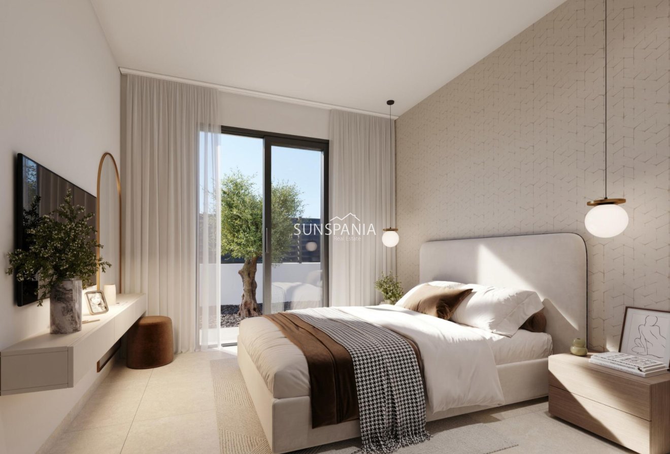 Obra nueva - Chalet -
Fuente Álamo - Hacienda Del Álamo Golf