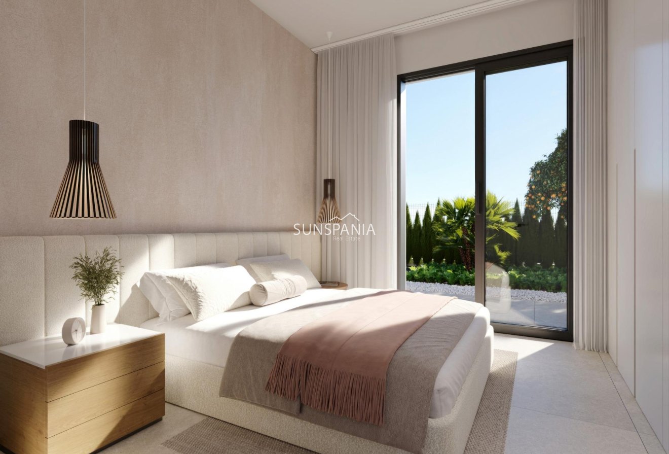 Obra nueva - Chalet -
Fuente Álamo - Hacienda Del Álamo Golf