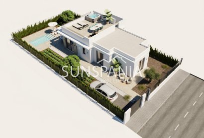 Obra nueva - Chalet -
Fuente Álamo - Hacienda Del Álamo Golf