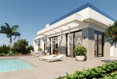 Obra nueva - Chalet -
Fuente Álamo - Hacienda Del Álamo Golf