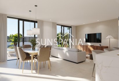 Obra nueva - Chalet -
Fuente Álamo - Hacienda Del Álamo Golf