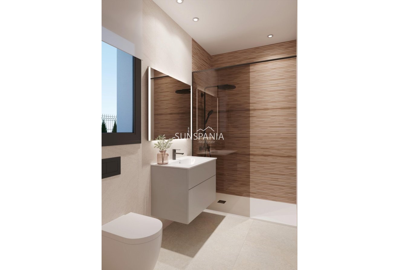 Obra nueva - Chalet -
Fuente Álamo - Hacienda Del Álamo Golf