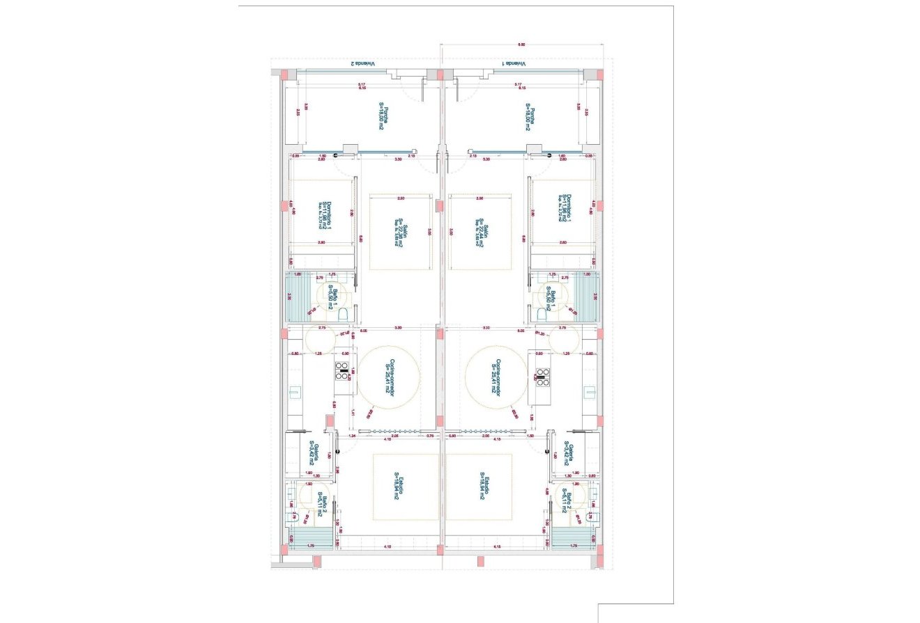 Obra nueva - Piso -
Catral - pueblo