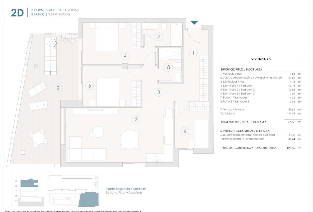 Nouvelle construction - Penthouse -
Benijofar - Pueblo