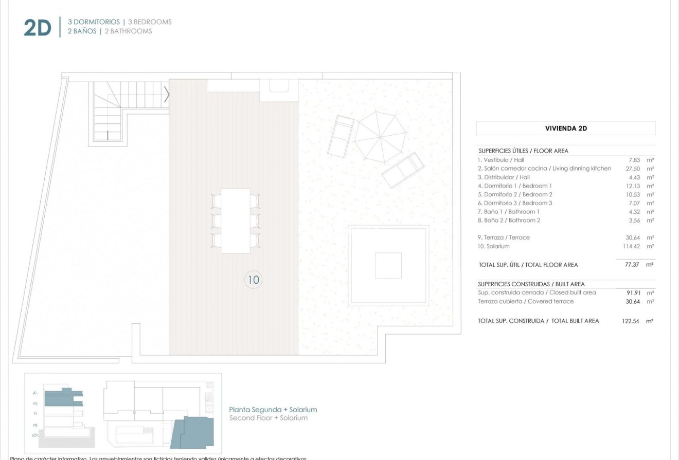Nouvelle construction - Penthouse -
Benijofar - Pueblo