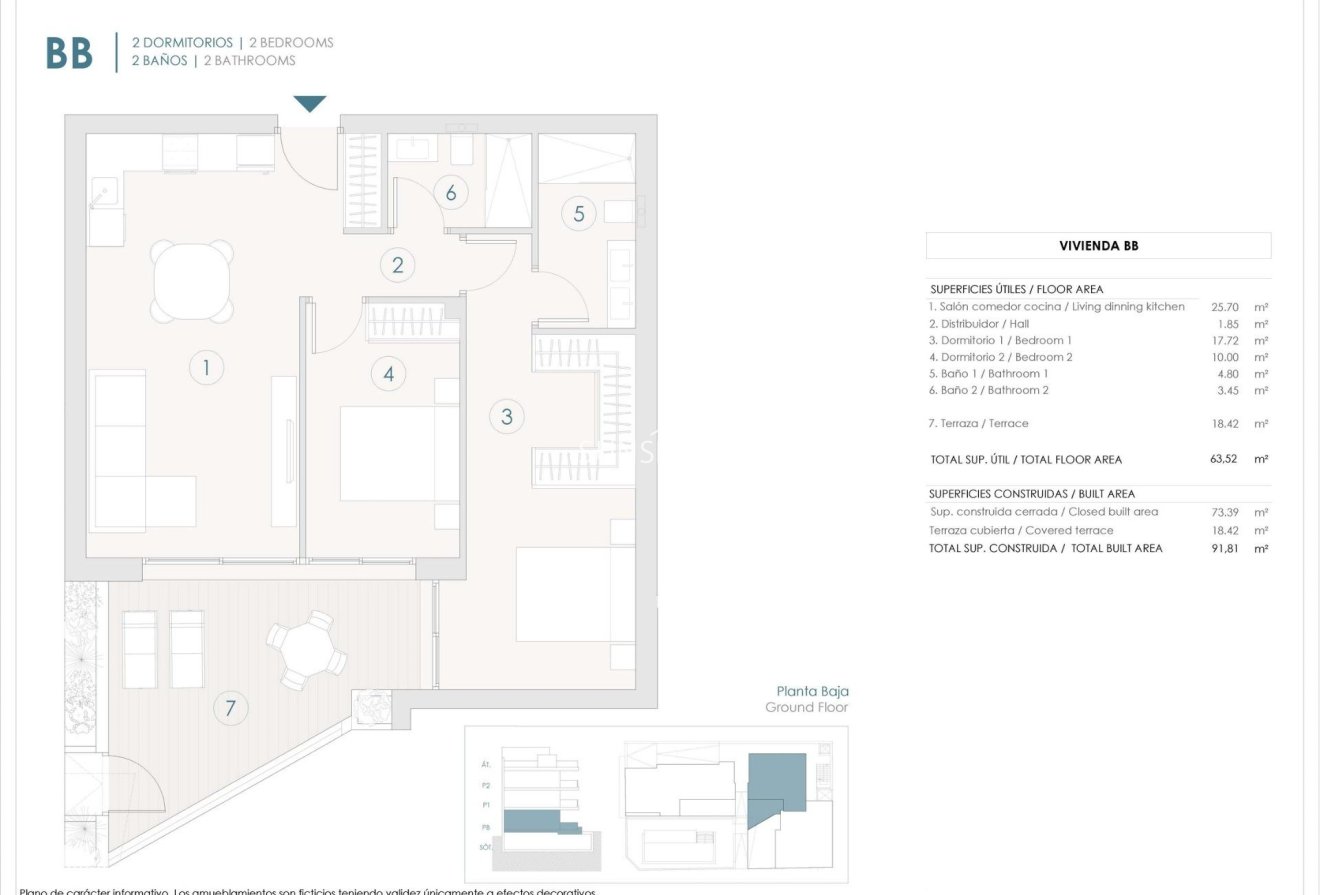 Nouvelle construction - Appartement -
Benijofar - Pueblo