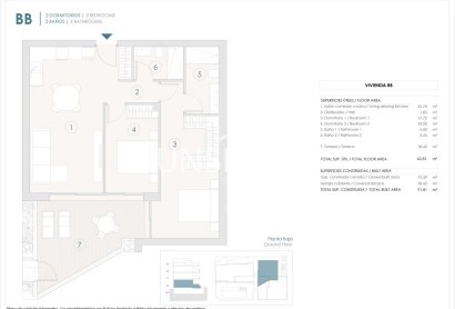 Nouvelle construction - Appartement -
Benijofar - Pueblo