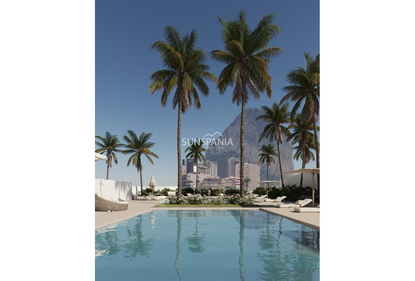 Obra nueva - Piso -
Calpe - Playa Arenal