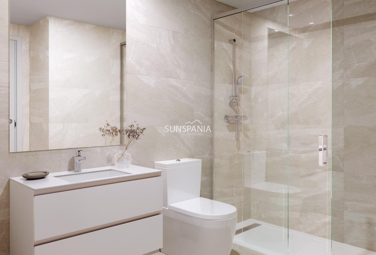 Obra nueva - Ground floor apartment -
Villajoyosa - Playa del Torres