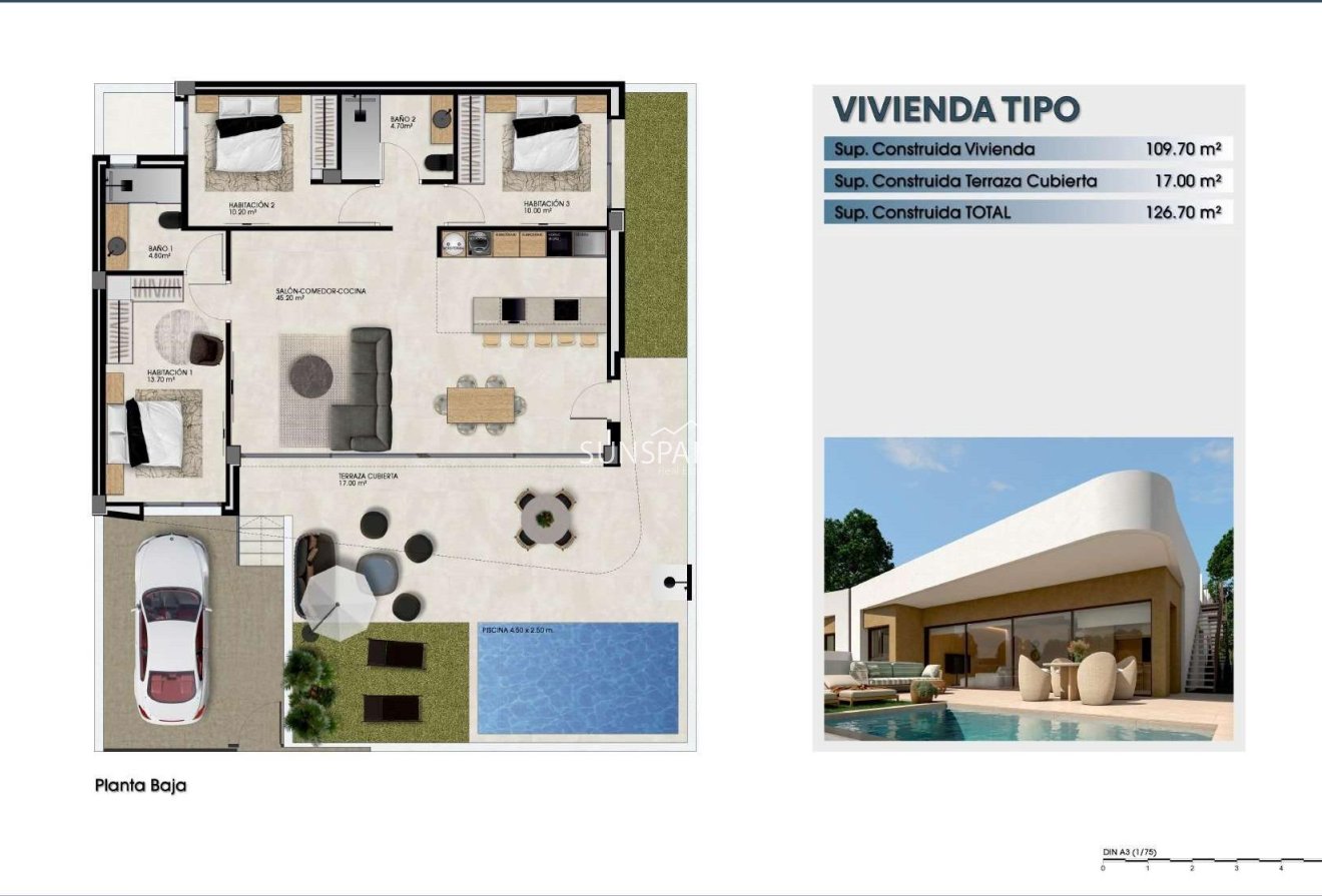 Obra nueva - Quad House -
Dolores - Pueblo