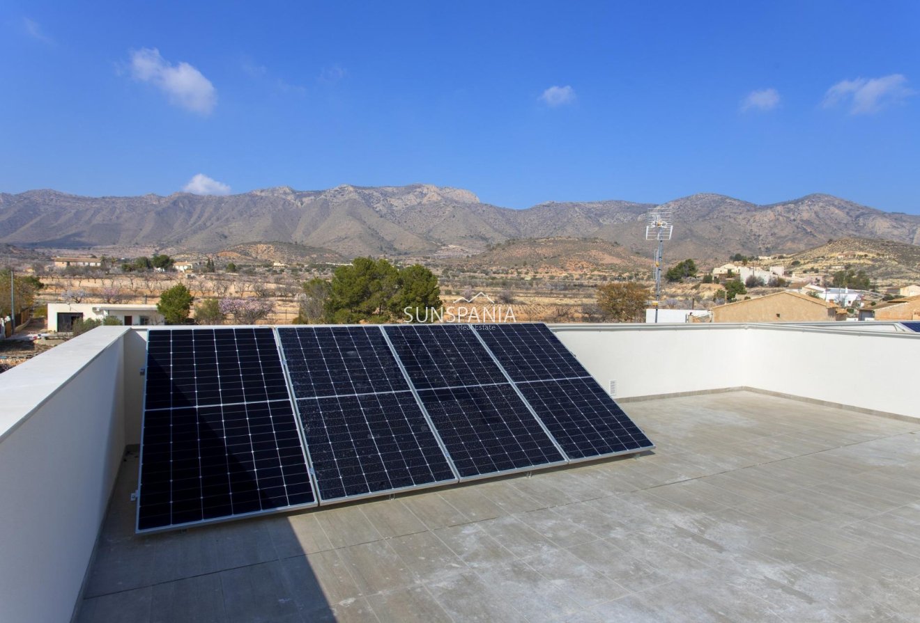 Obra nueva - Piso -
Hondón de las Nieves - El Salero