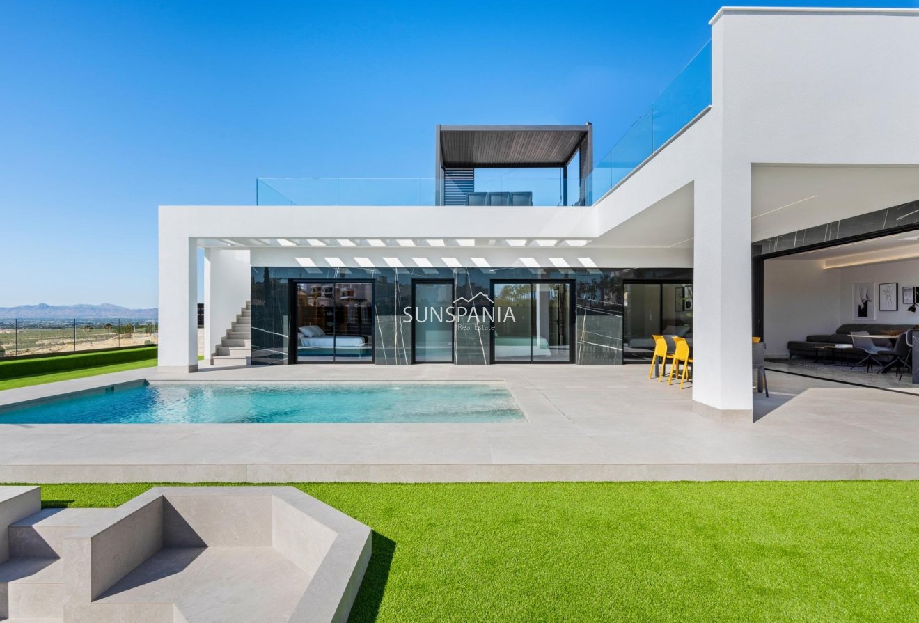 Obra nueva - Chalet -
Algorfa - La Finca Golf