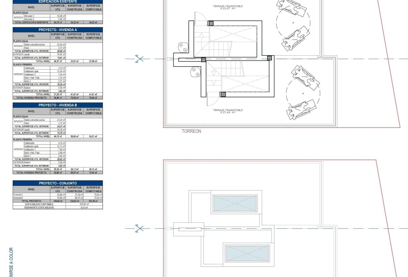 Obra nueva - Adosado -
Cartagena - La Azohía