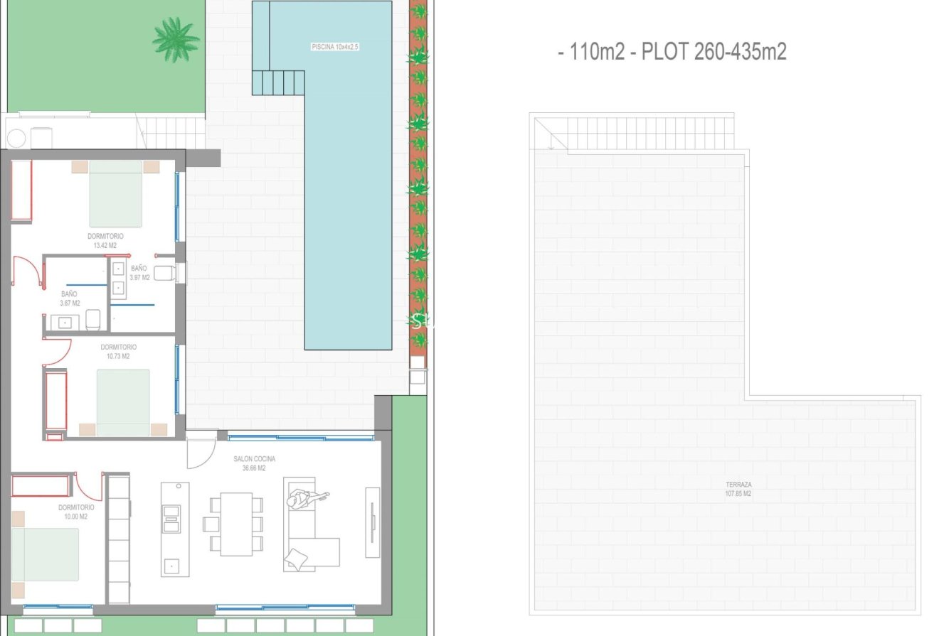 New Build - Villa -
San Javier - Parque del doce