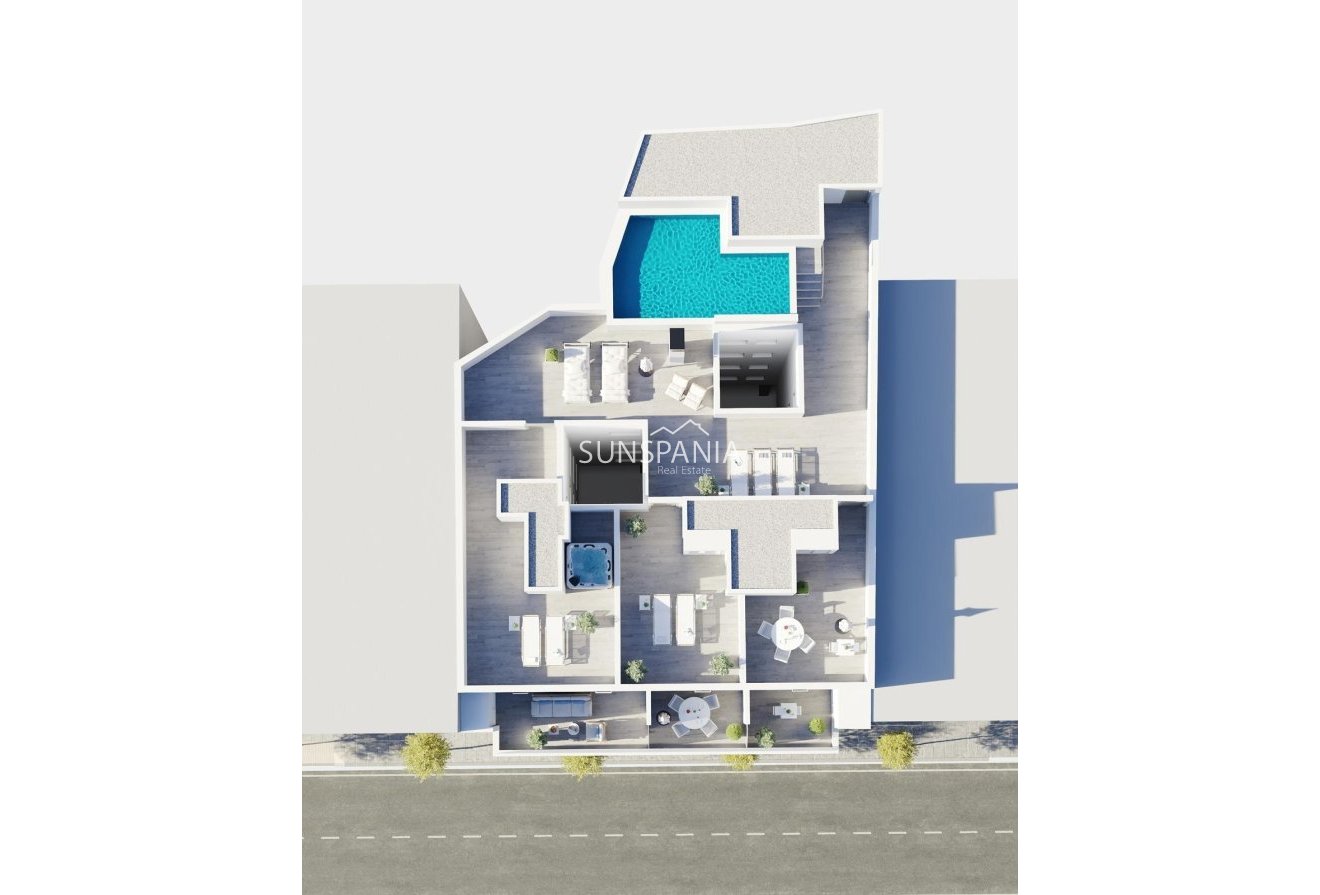 Obra nueva - Piso -
Torrevieja - Centro