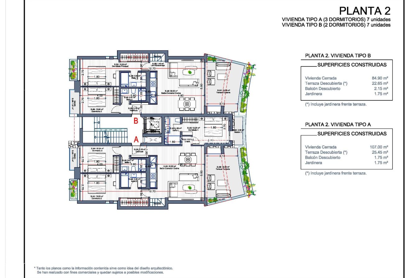 Obra nueva - Ático -
La Manga Club