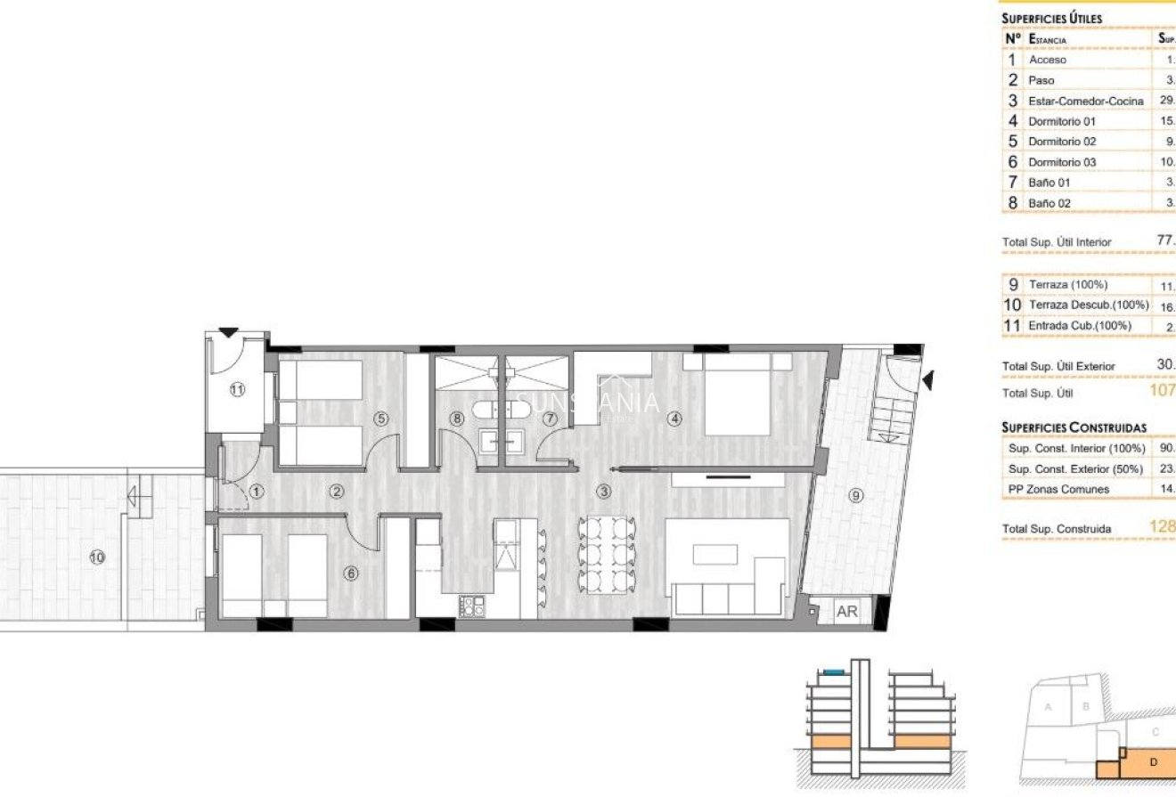 Obra nueva - Piso -
Torrevieja - Centro