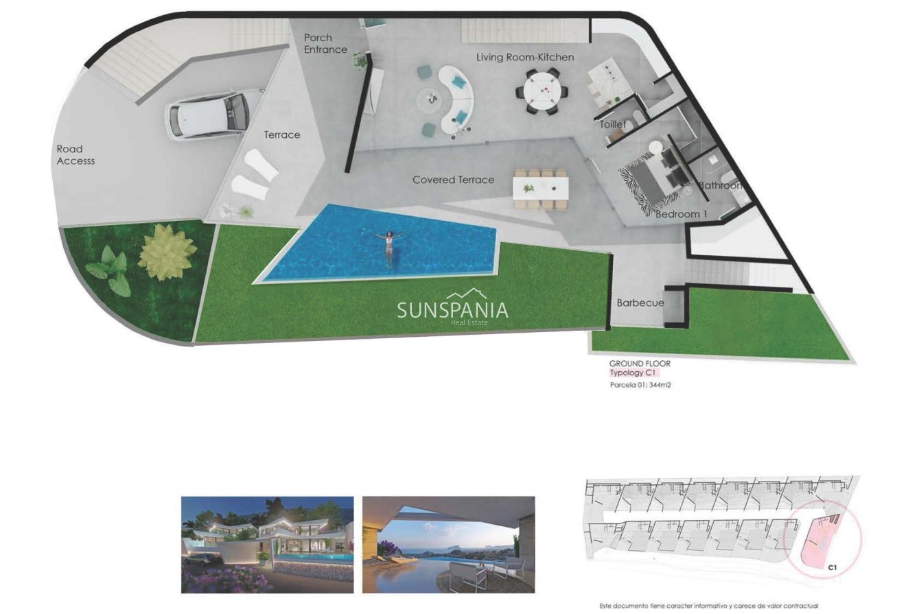 Obra nueva - Chalet -
Benitachell - Golden Valley