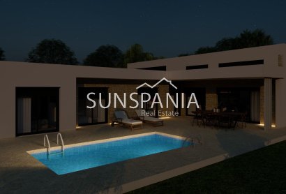 Obra nueva - Chalet -
Pinoso - Campo