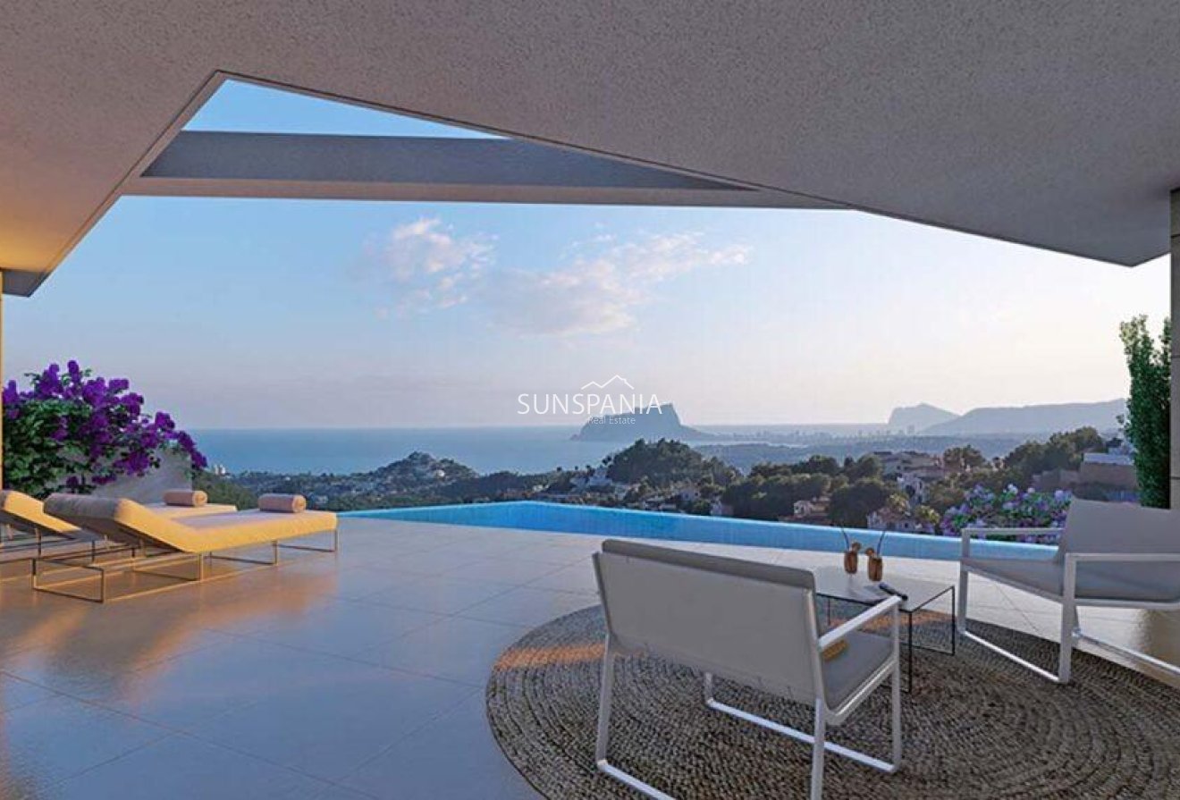 Obra nueva - Chalet -
Benitachell - Golden Valley