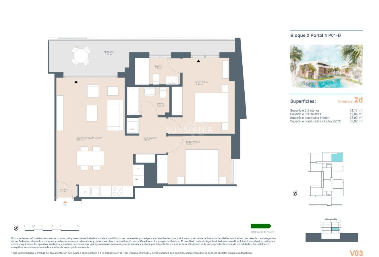 Obra nueva - Piso -
Jávea Xàbia - centro