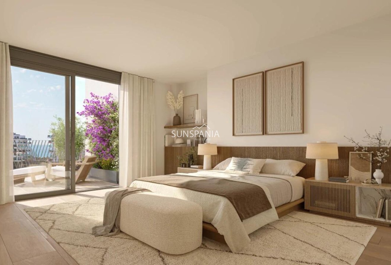 Obra nueva - Ático -
Villajoyosa - Playa del Torres