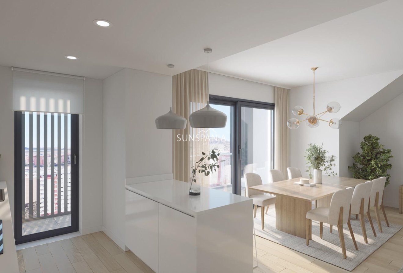 Obra nueva - Ático -
Alicante - San Agustín-PAU 2