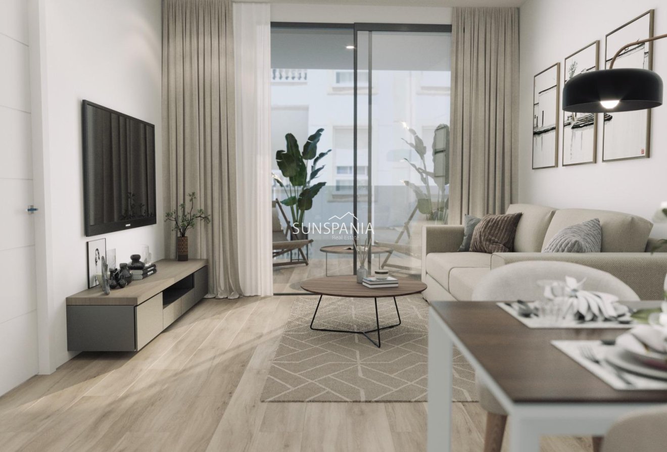 Obra nueva - Piso -
Torrevieja - Centro