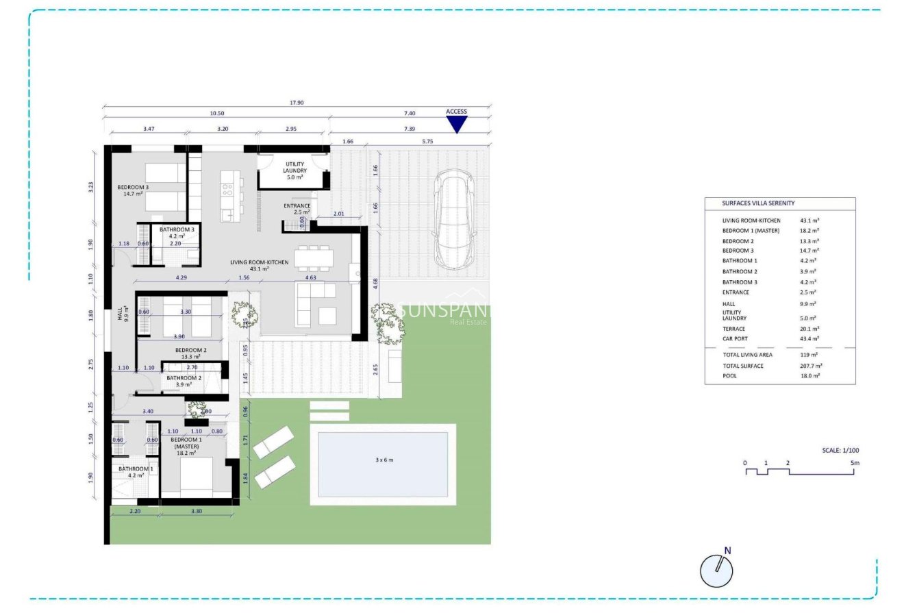 Obra nueva - Chalet -
Banos y Mendigo - Altaona Golf