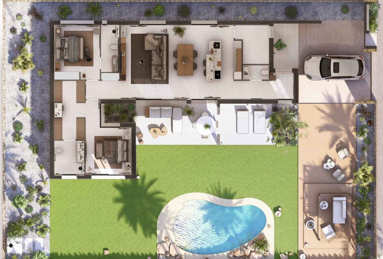 Obra nueva - Chalet -
Banos y Mendigo - Altaona Golf