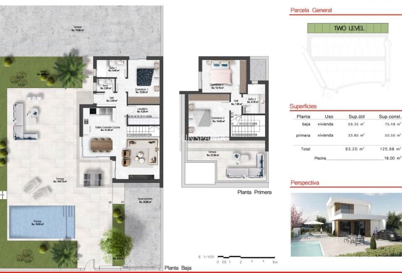 Obra nueva - Chalet -
Banos y Mendigo - Altaona Golf