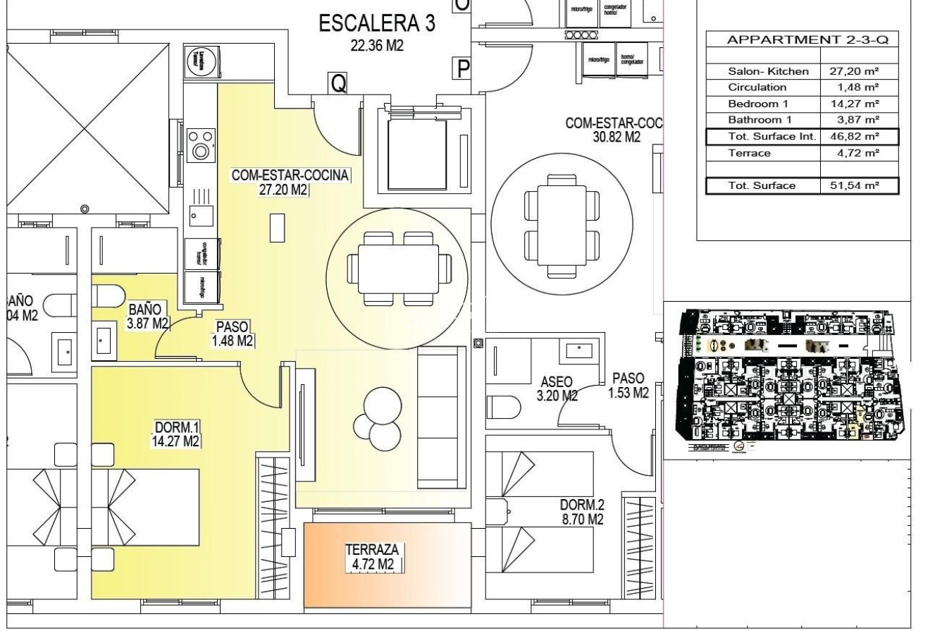 Obra nueva - Ático -
San Miguel de Salinas - Pueblo
