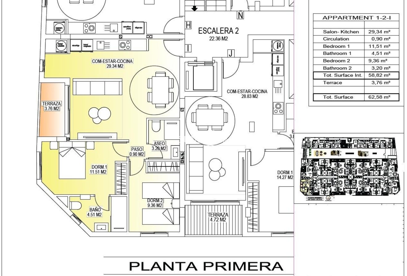 Obra nueva - Piso -
San Miguel de Salinas - Pueblo