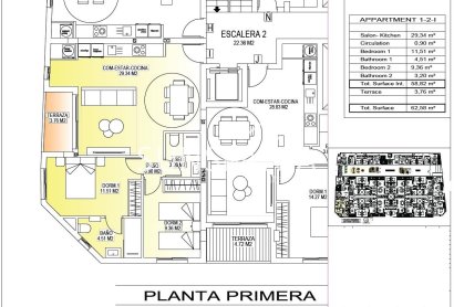 Obra nueva - Piso -
San Miguel de Salinas - Pueblo